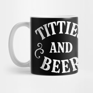 Titties and Beer Drinking Party Humor Mug